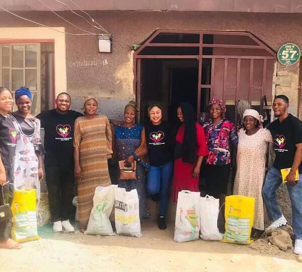 DCCF team distributed food to widows at one of our partner churches